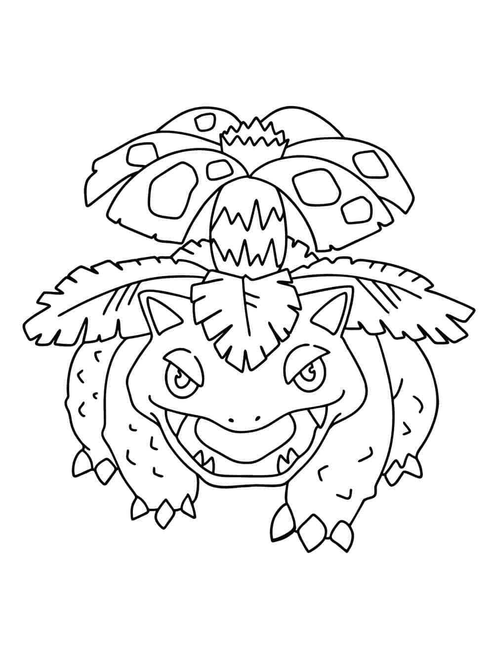 Desenho gratuito Venusaur #216861 da colecao Videogames para imprimir