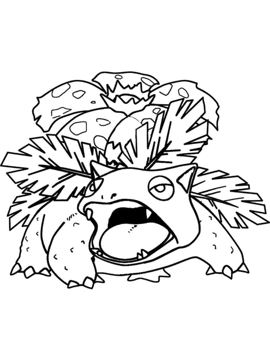 Desenho gratuito Venusaur #216867 da colecao Videogames para imprimir