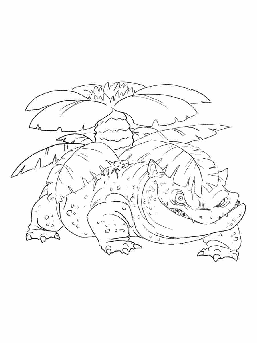 Desenho gratuito Venusaur #216869 da colecao Videogames para imprimir