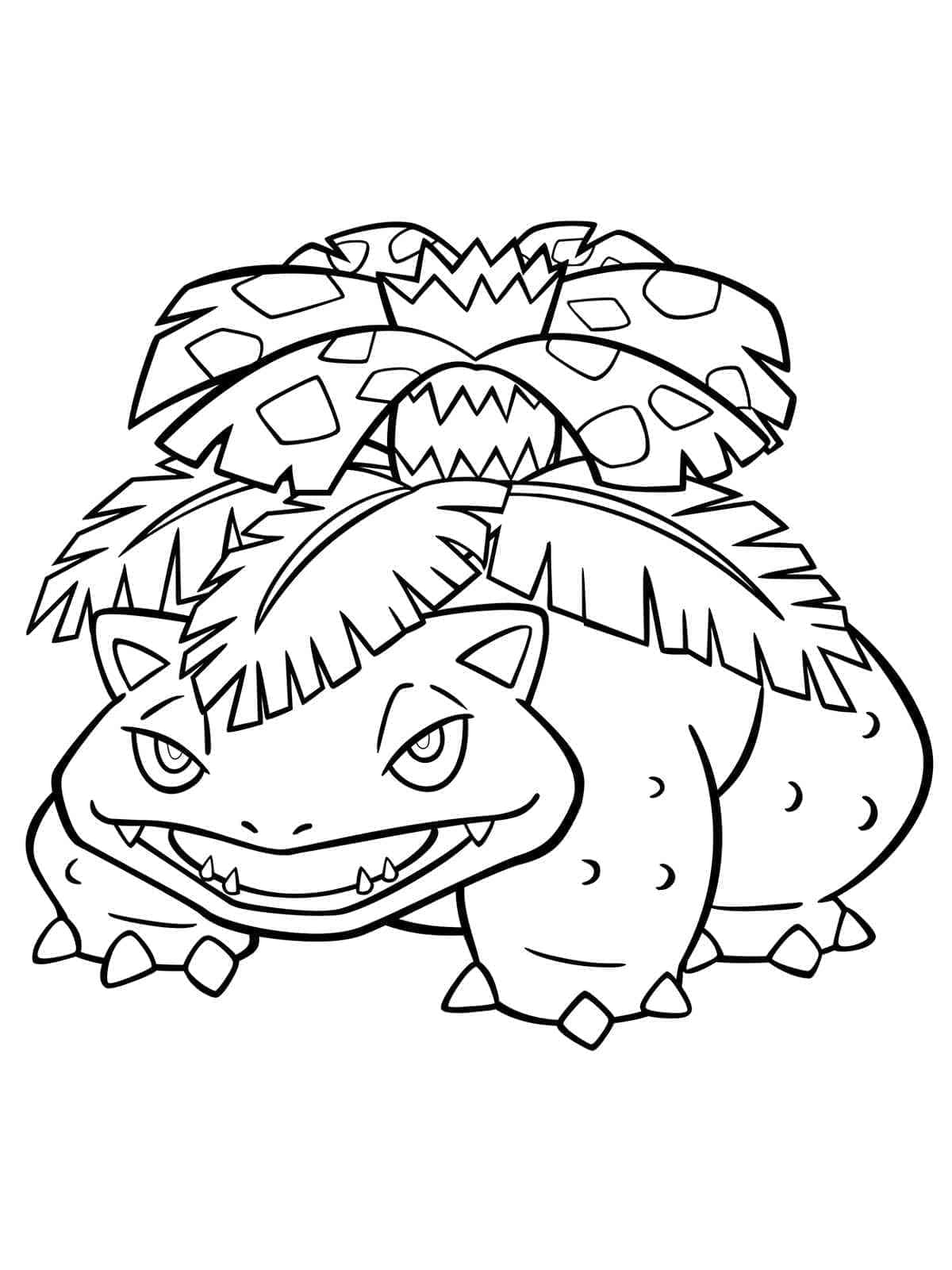 Desenho gratuito Venusaur #216872 da colecao Videogames para imprimir
