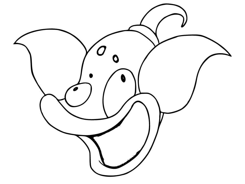Desenho gratuito Victreebel #181466 da colecao Videogames para imprimir
