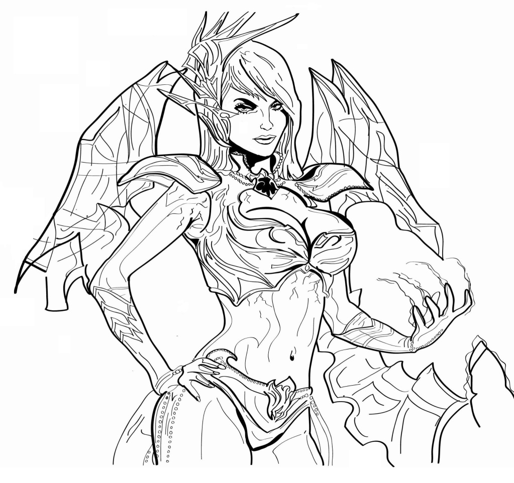 Desenho gratuito Warcraft #112622 da colecao Videogames para imprimir
