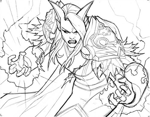 Desenho gratuito Warcraft #112939 da colecao Videogames para imprimir