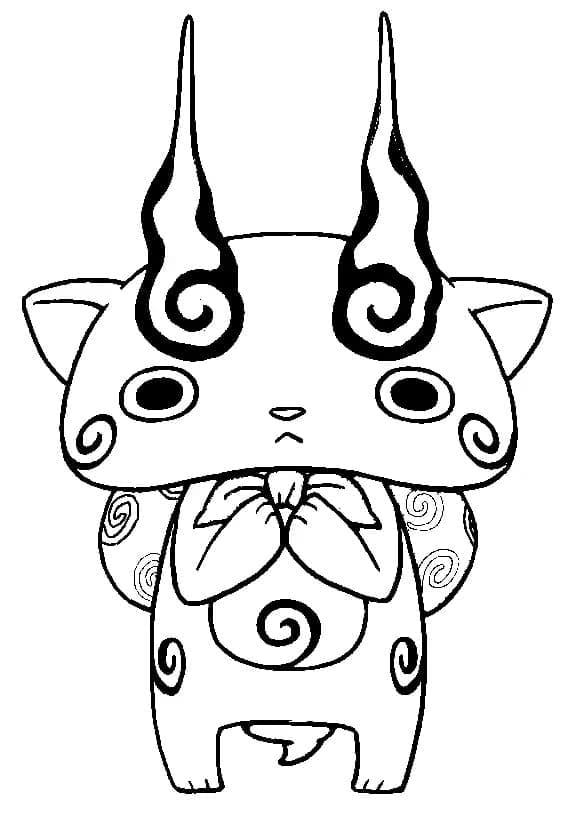 Desenho gratuito Yo-kai Watch #196882 da colecao Videogames para imprimir