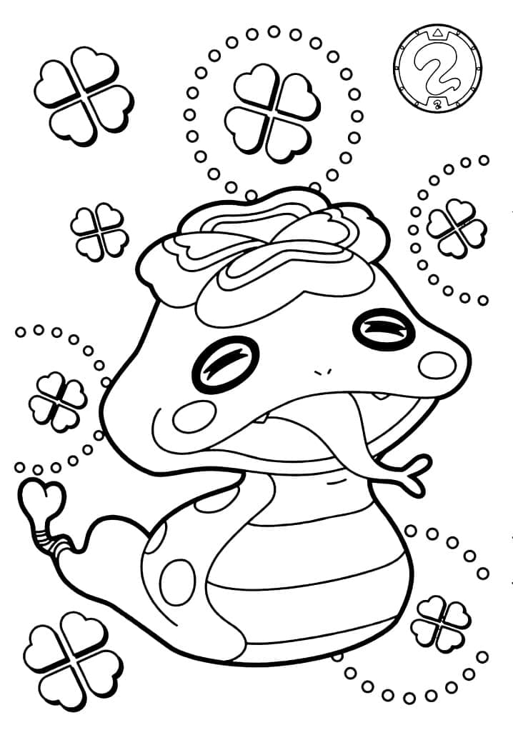 Desenho gratuito Yo-kai Watch #196888 da colecao Videogames para imprimir