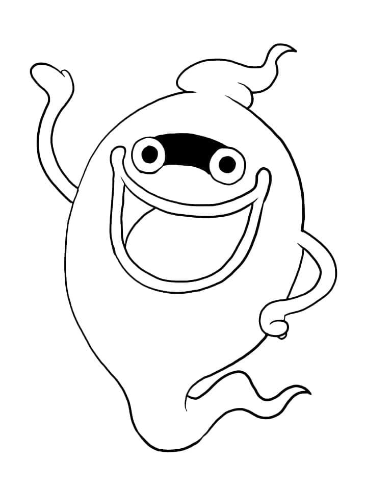 Desenho gratuito Yo-kai Watch #196908 da colecao Videogames para imprimir