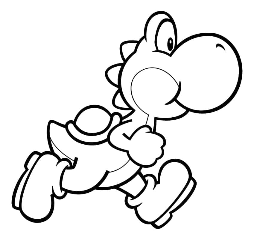 Desenho gratuito Yoshi #195198 da colecao Videogames para imprimir