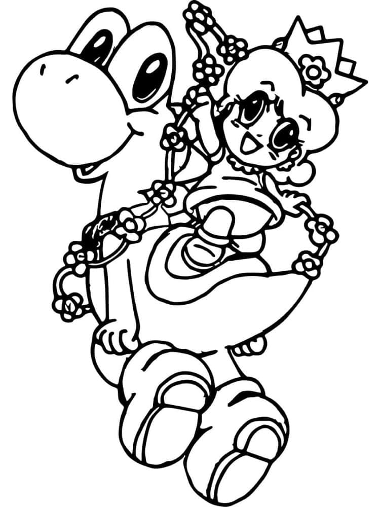 Desenho gratuito Yoshi #195204 da colecao Videogames para imprimir