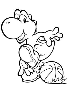 Desenho gratuito Yoshi #195215 da colecao Videogames para imprimir