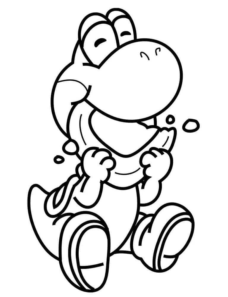 Desenho gratuito Yoshi #195216 da colecao Videogames para imprimir