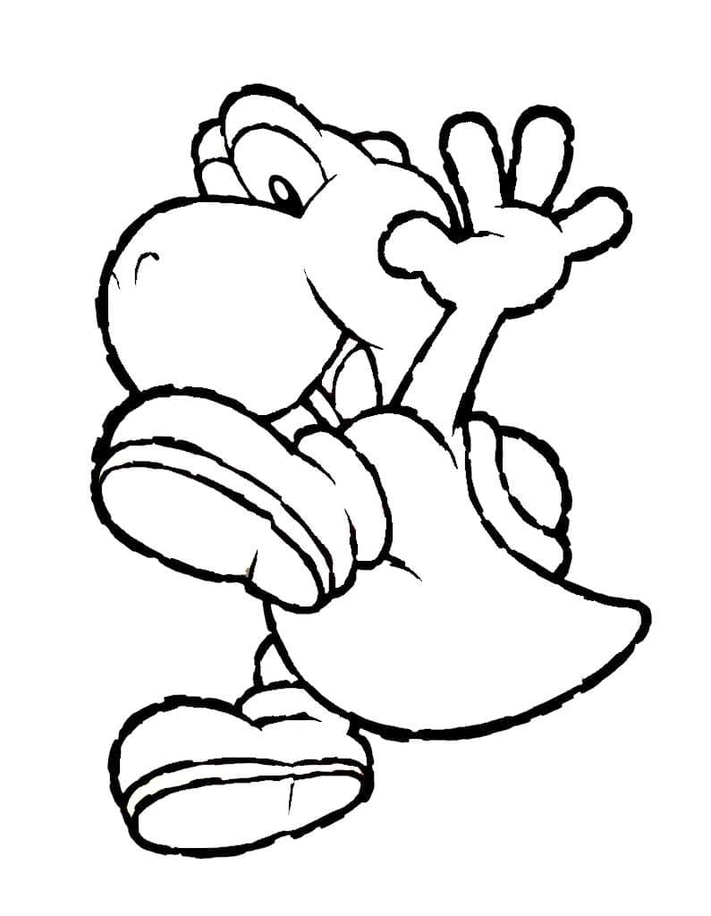 Desenho gratuito Yoshi #195222 da colecao Videogames para imprimir