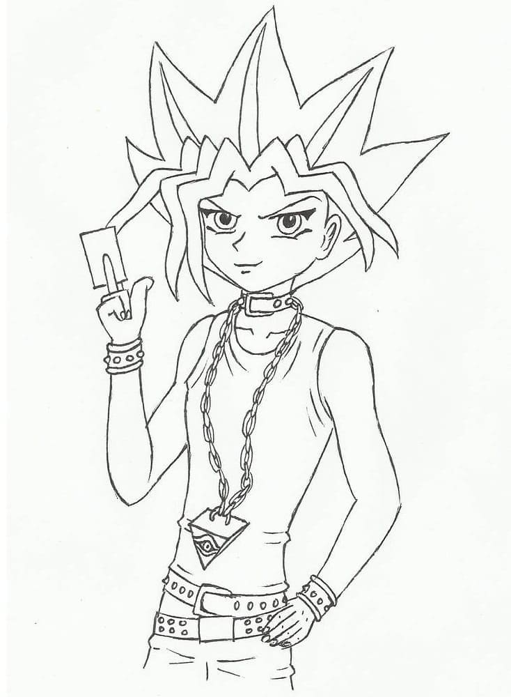 Desenho gratuito Yu-Gi-Oh! #183203 da colecao Videogames para imprimir