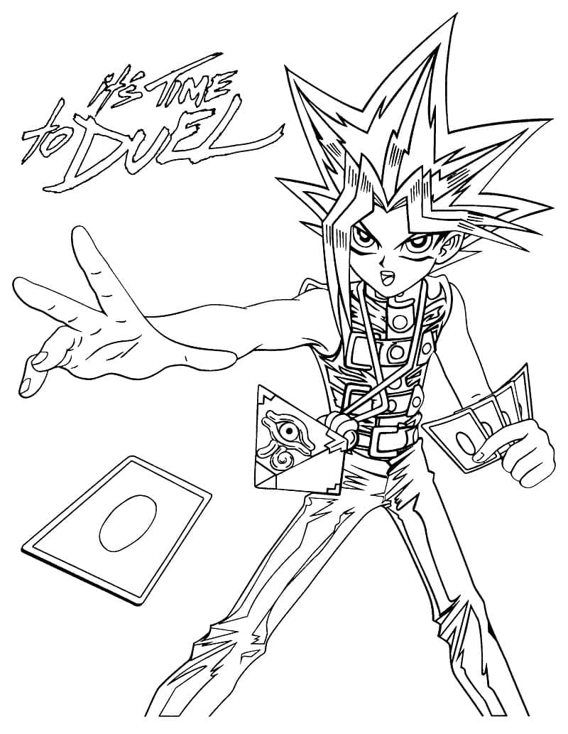 Desenho gratuito Yu-Gi-Oh! #183206 da colecao Videogames para imprimir