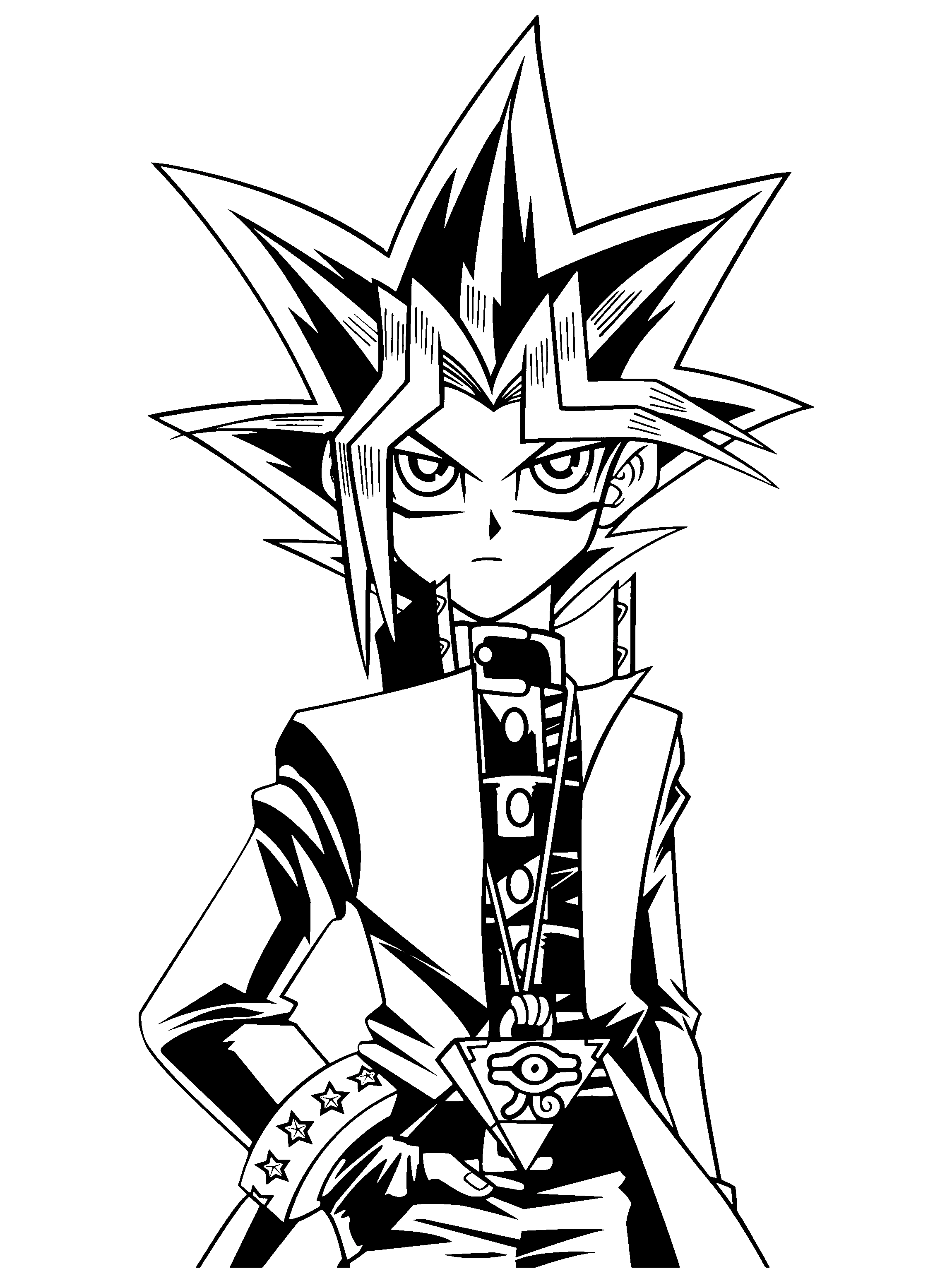 Desenho gratuito Yu-Gi-Oh! #53006 da colecao Videogames para imprimir