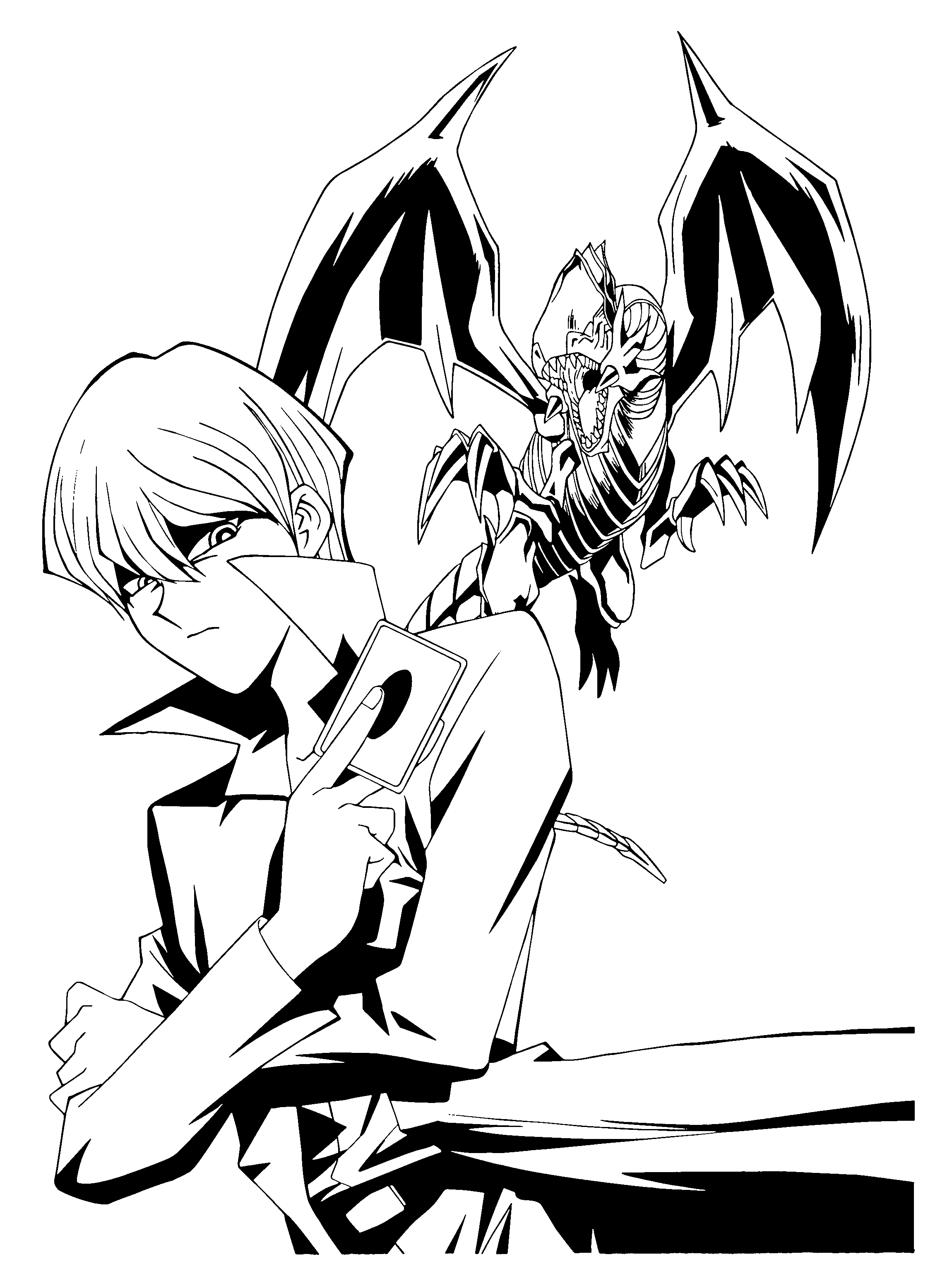 Desenho gratuito Yu-Gi-Oh! #53011 da colecao Videogames para imprimir