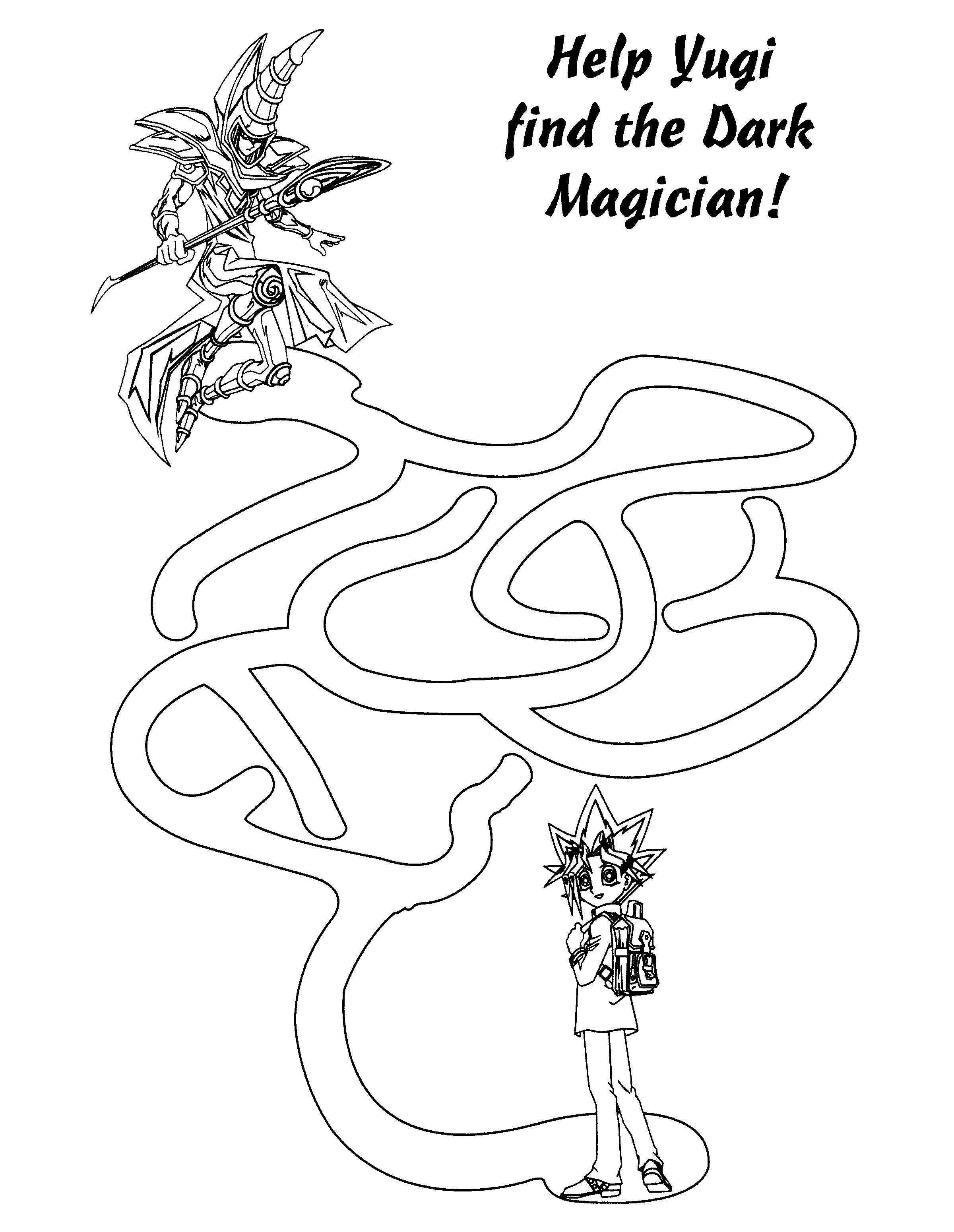 Desenho gratuito Yu-Gi-Oh! #53051 da colecao Videogames para imprimir
