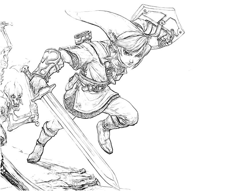 Desenho gratuito Zelda #113214 da colecao Videogames para imprimir