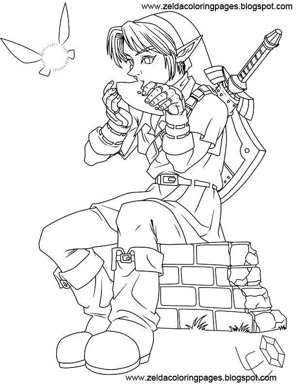 Desenho gratuito Zelda #113226 da colecao Videogames para imprimir