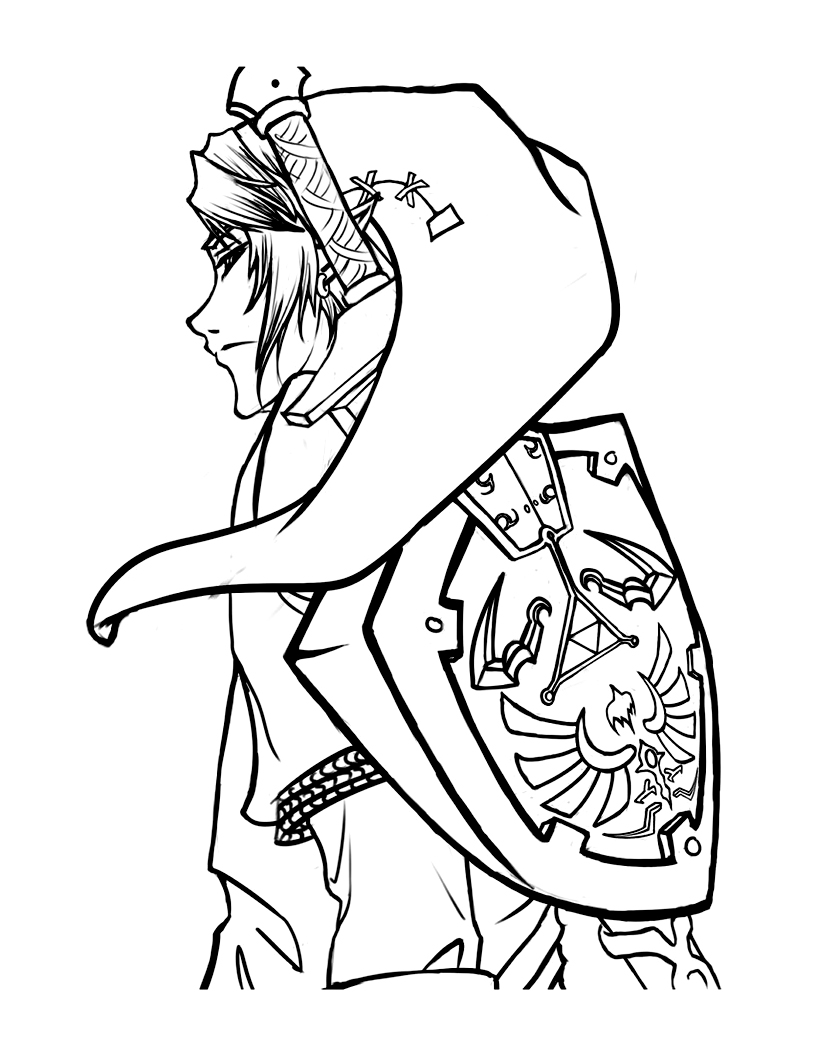 Desenho gratuito Zelda #113236 da colecao Videogames para imprimir