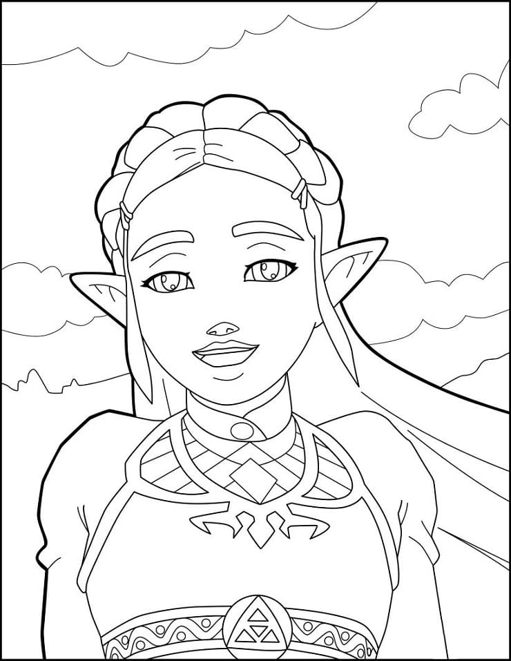 Desenho gratuito Zelda #200889 da colecao Videogames para imprimir